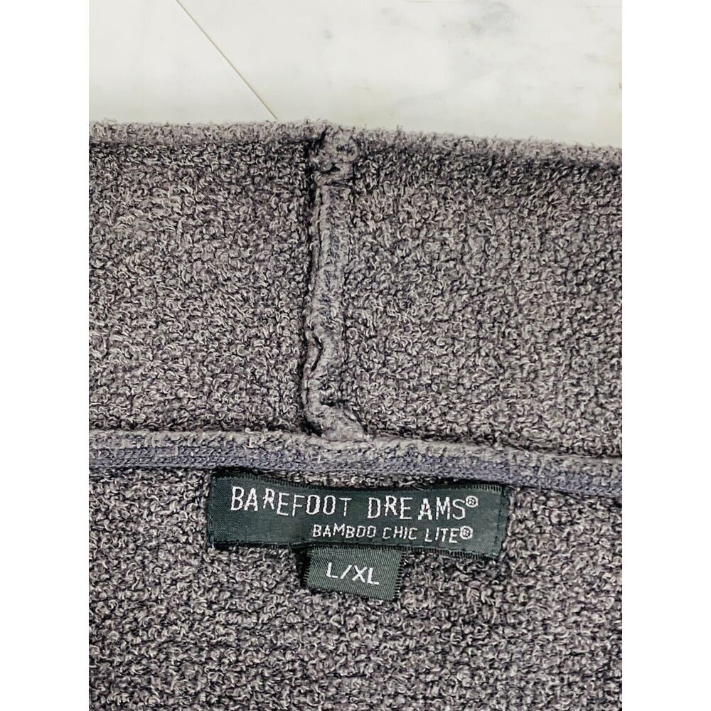 Barefoot Dreams CozyChic Lite L/XL Bamboo Wrap Cardigan Gray Wrap 436 EUC - Picture 5 of 7